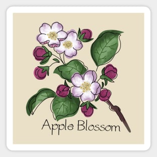 Apple Blossom Magnet